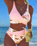 Sasha | Stylish Floral Cut-Out Bikini