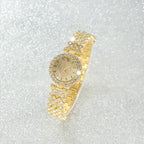 Bronwen | Gold Watch and Bracelet Set