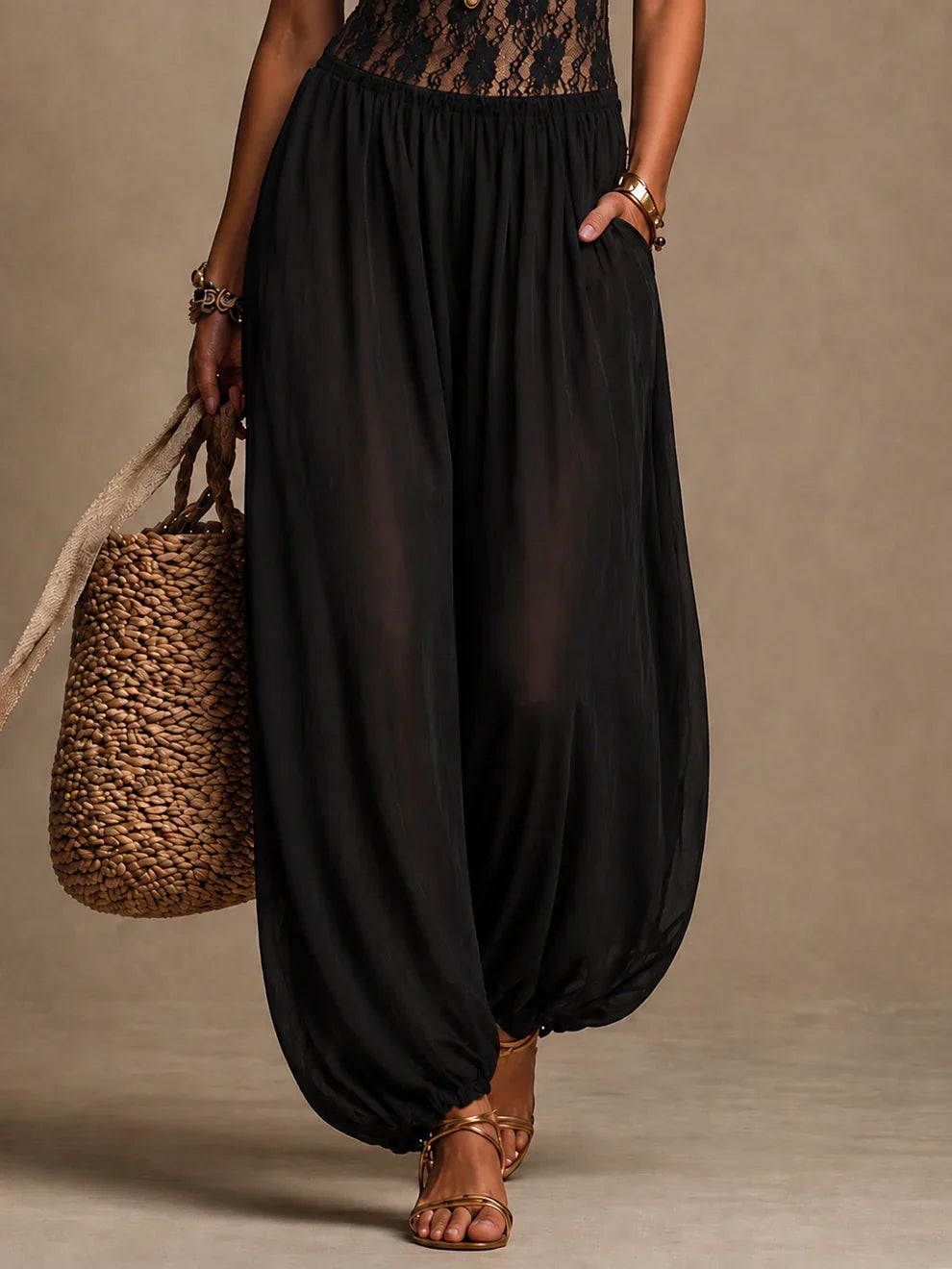 Grace | Night Lace Jumpsuit