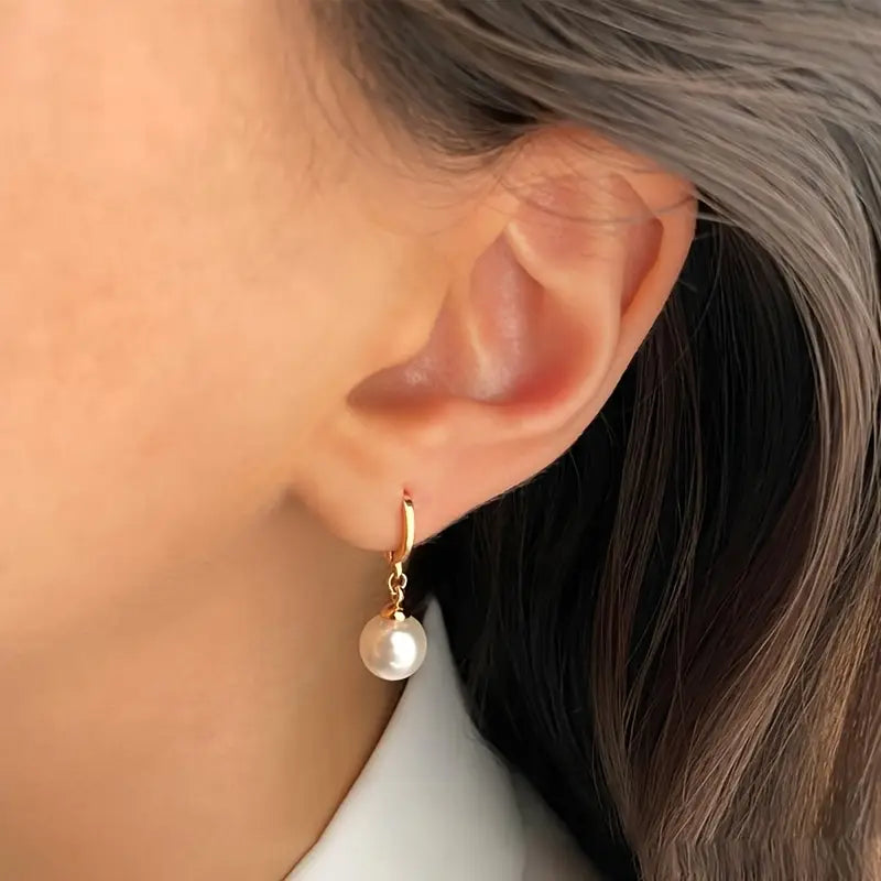 Delphinia | Gold Pearl Jewellery Set