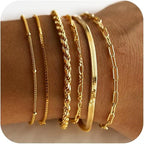 Isabella | Layered Bracelet Set