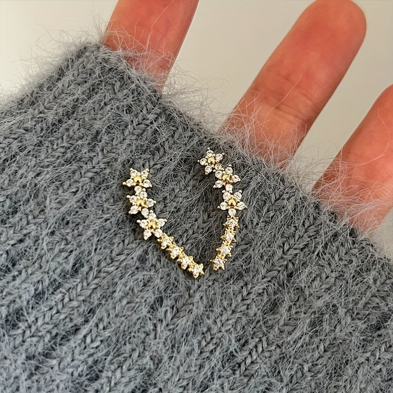 Yvonne | Floral Drop Earrings