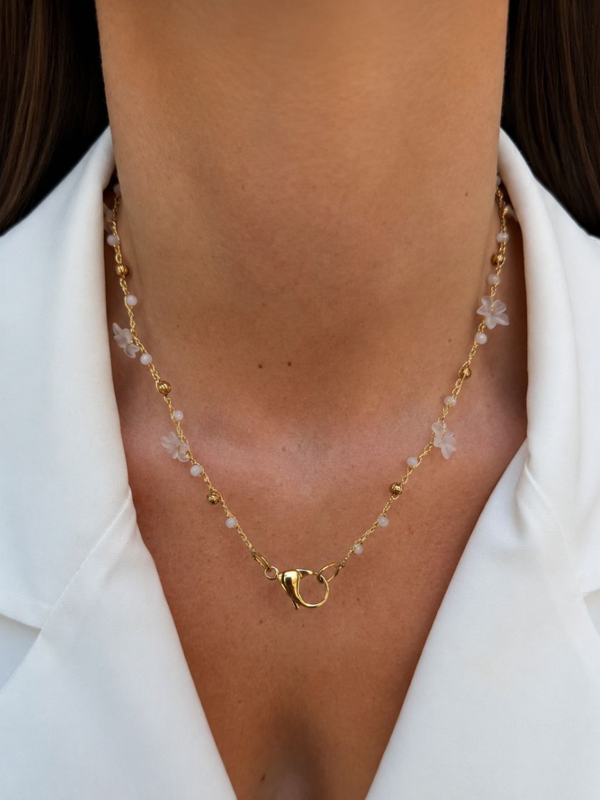 Lanzarote White Necklace