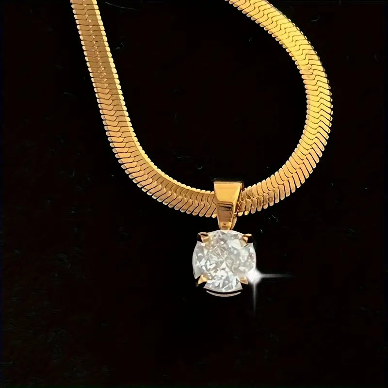 Lumi | Crystal Pendant Necklace