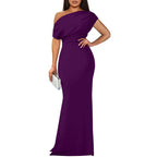 Felicity | Elegant Off-Shoulder Evening Dress