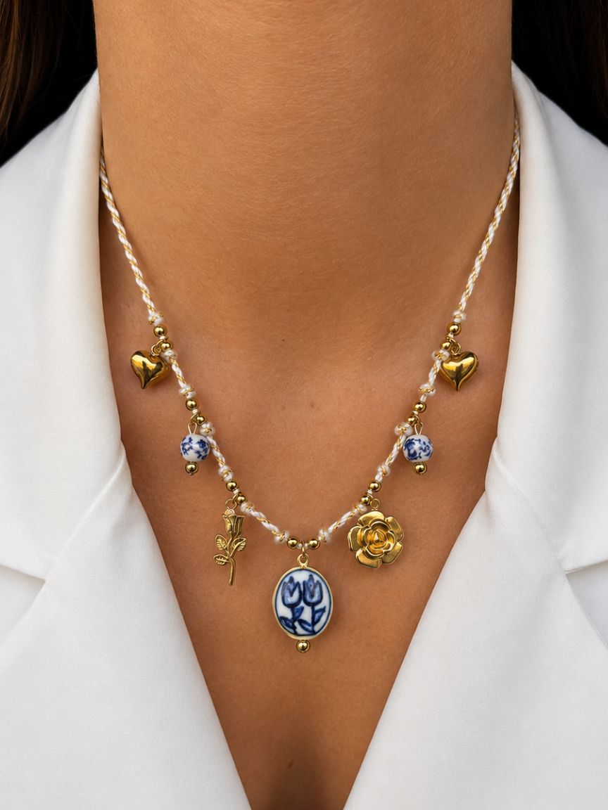 Cyprus White Necklace