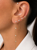 Giselle White Earrings