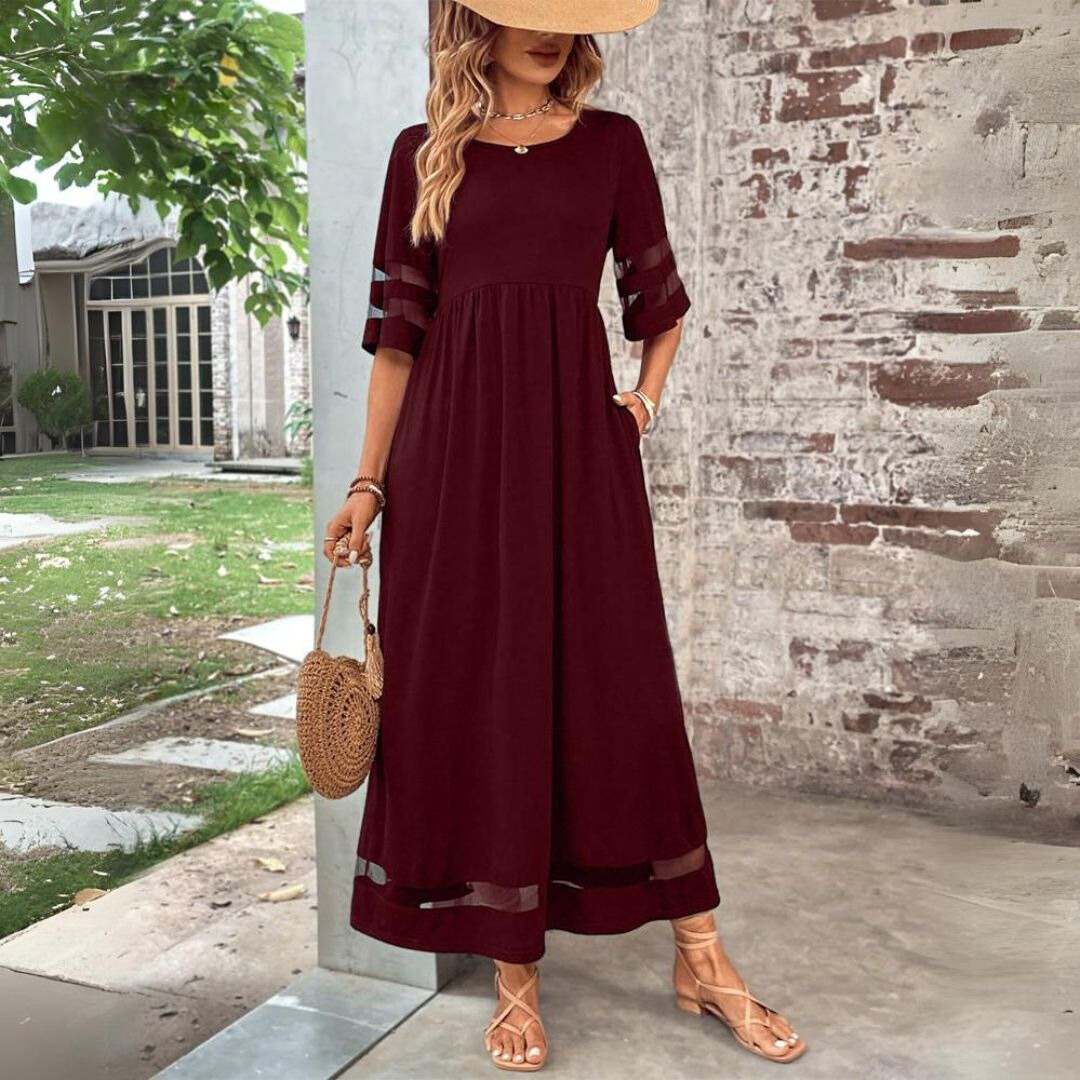 Seraphina | Elegant Flowing Maxi Dress
