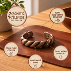 Freya | Twisted Copper Ring