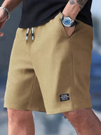 Harrison | Casual Textured Lace Shorts
