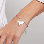 Amore | Sicily Heart Steel Bracelet