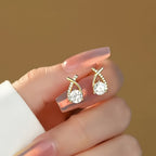 Faith | Gold Cross Studs