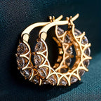 Vintage Zirconia Earrings