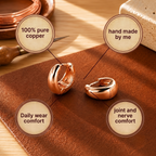 Patricia's Hull Copper Earrings