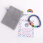 Rainbow Bridge Memorial Bracelet