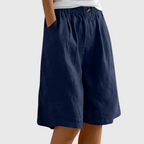 Alicia | Loose-Fit Elastic Waist Shorts