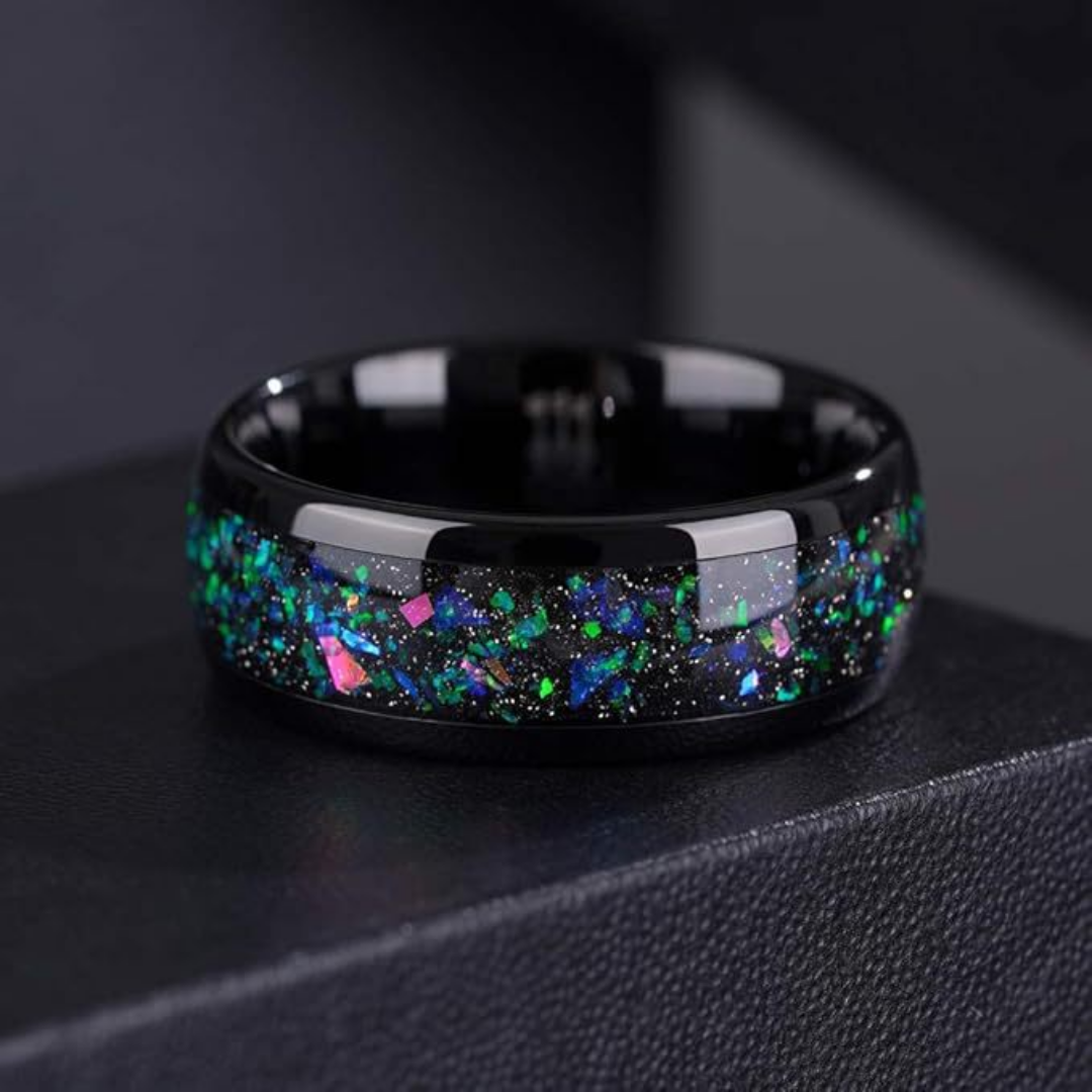 Soren | Midnight Galaxy Ring