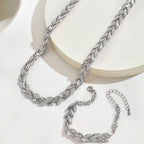 Loane | Fishtail Crystal Jewellery Set