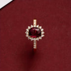 Empress Red Ring | Gold