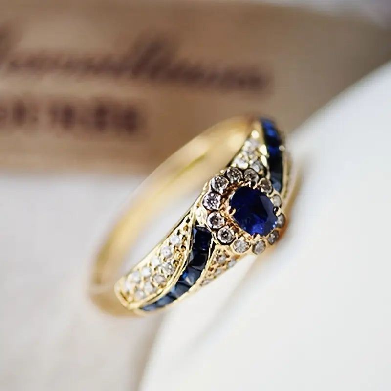 Blythe | Sapphire Band Ring