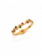 Multicolor Crete Rigid Bracelet