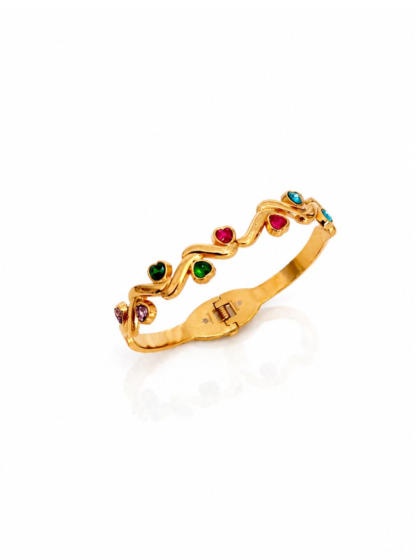 Multicolor Crete Rigid Bracelet