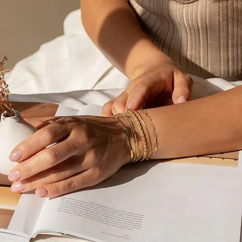 Isabella | Layered Bracelet Set