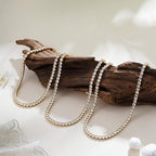 Ivorie | Gold Tennis Necklace