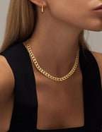 Ottoline | Gold Cuban Link Necklace