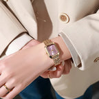 Francine | Gold Link Watch