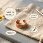 Wrenna | Furrow Copper Ring