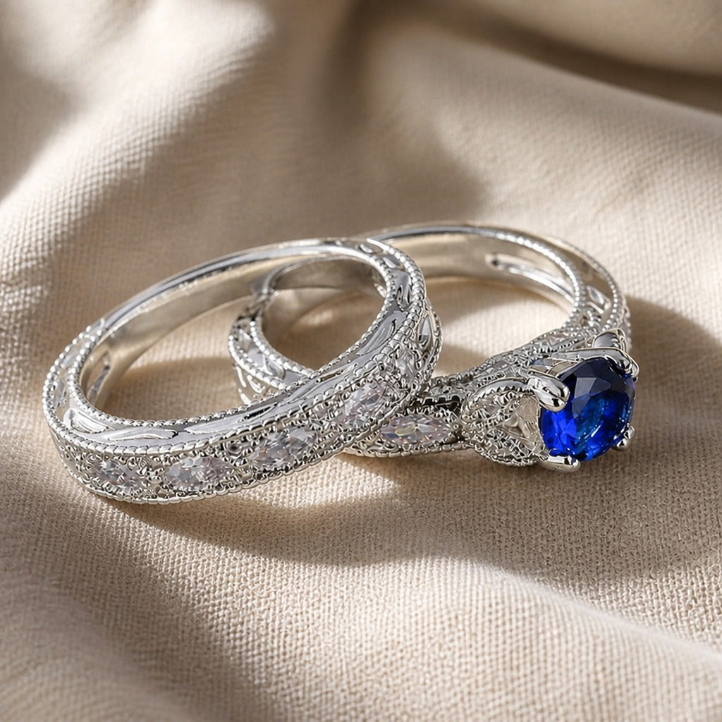 Audrey | Twisted Ring Set