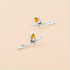 Bird Cartoon Earrings