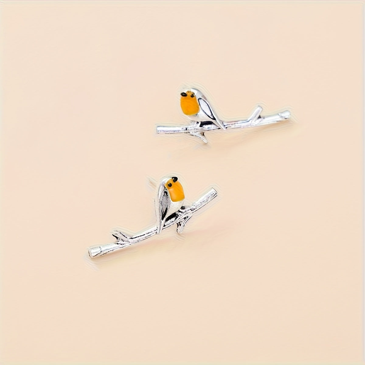 Bird Cartoon Earrings