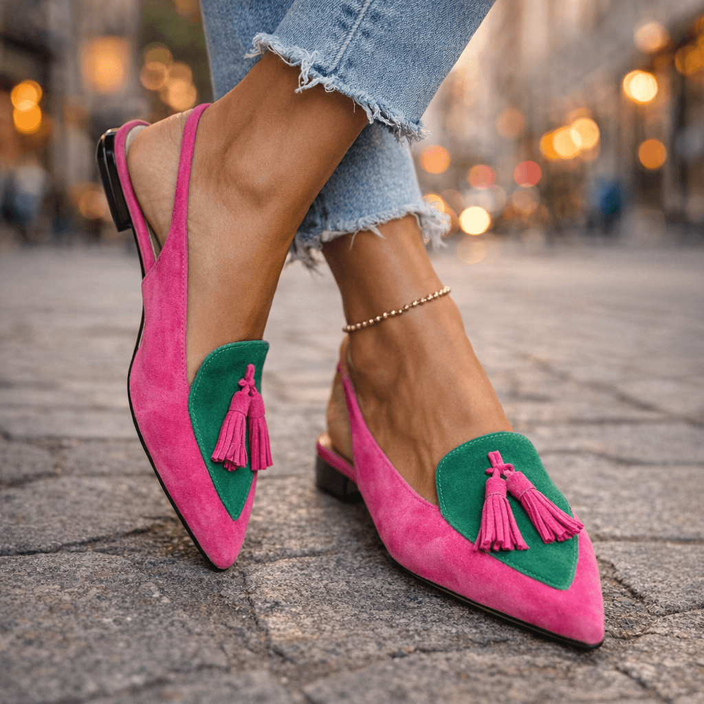 Winslow | Strappy Tassel Sandals