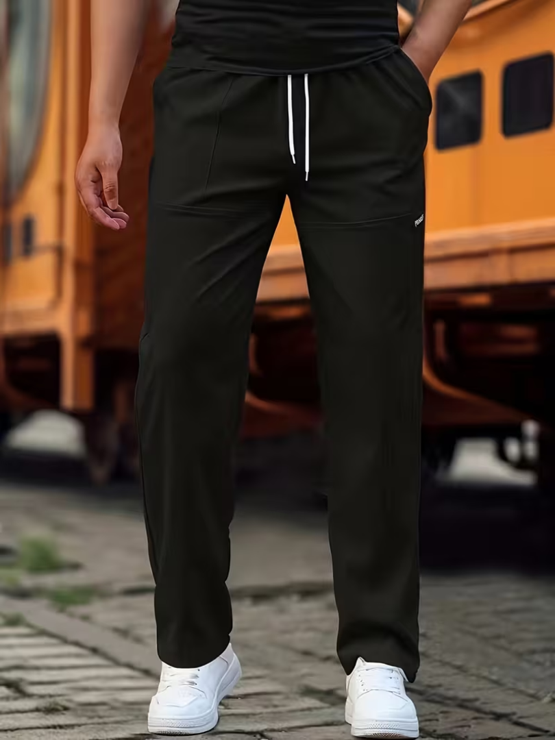 Jasper | Casual Lightweight Straight-Leg Pants
