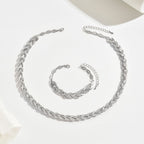 Loane | Fishtail Crystal Jewellery Set