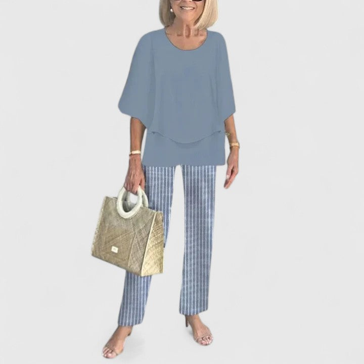 Jacqueline | Sophisticated Loose Two-Piece Set