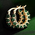 Vintage Zirconia Earrings