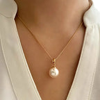 Henriette | Gold Pearl Jewellery Set