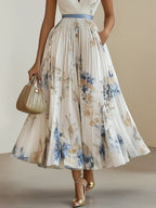 Molly | Elegant Sleeveless Long V-Neck Dress