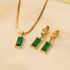 Emily | Gold Jewellery Set