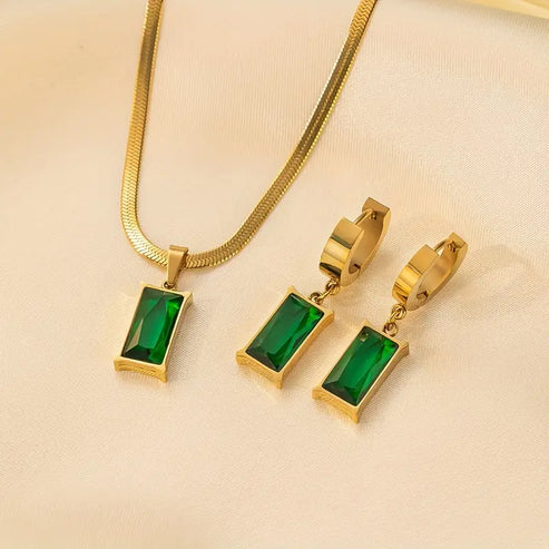 Emily | Gold Jewellery Set