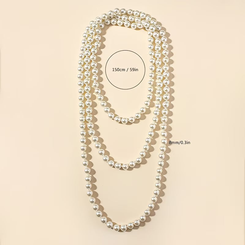 Effie | Timeless Double Pearl Necklace