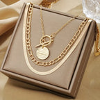 Savella | Coin Layered Necklace