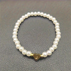 Chic A-Z Heart Initial Bracelet