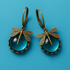 Dragonfly Globe | Drop Earrings