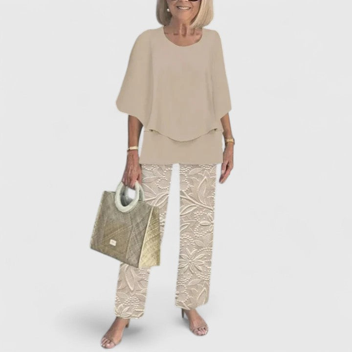 Jacqueline | Sophisticated Loose Two-Piece Set