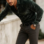 Finlay | Classic Velvet Button Shirt