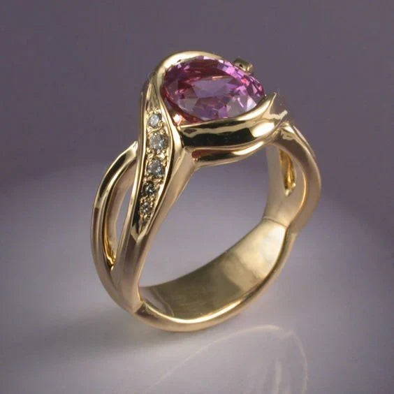 Garnet | Garnet Crystal Ring